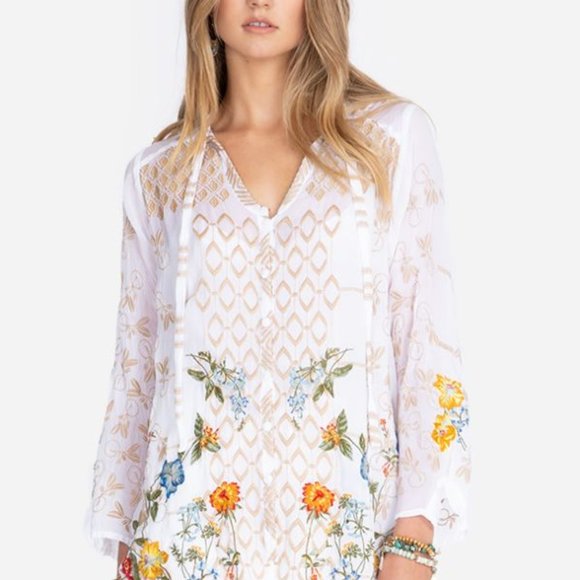Johnny Was Tops - NEW. Johnny Was Luca Blouse
